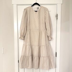 Dainty Jewells Tiered Gingham Dress